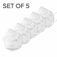 Zepto : Hicks N95 Mask White 5 Pcs