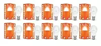Halonix 9W B22 LED Cool White Bulb, Pack of 10