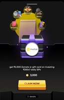 Cred x Multipl offer: Invest 250 for 7 days & redeem ₹2,000 Zomato e-Gift Card