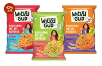 WickedGud Nourishing Instant Noodles Range (Single Packs) | No Maida | No Oil | No MSG | High Protein | High Fibre | Cholesterol Free, 207 Grams