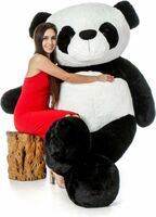  Bhagwati Soft Toy 4 Feet Panda Velvet Soft Plush Teddy Bear for Birthday and Anniversary on Flipkart