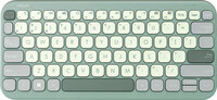 ASUS Marshmallow KW100 Bluetooth Laptop-size Multi-device Keyboard Compatible with Desktop, Laptop, Mac Easy to Use,Plug and Play,Quick, Comfy Durable body  (Green Tea Latte)
