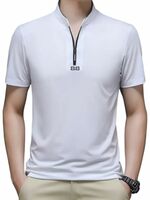 LOUIS SENSE Men's Solid Regular Fit T-Shirt