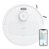 ECOVACS DEEBOT N30 White 2 in 1 Robot Vacuum Cleaner & Mop, 2025 New Launch