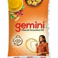 Gemini Filtered Groundnut Oil Pouch 870g(location specific)