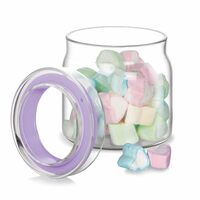 Treo By Milton Alin Jar with Glass lid, 500 ml, Transparent 