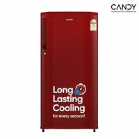 CANDY 175 L 2 Star Direct Cool Single Door Refrigerator (Red Mono, CSD1852RM)
