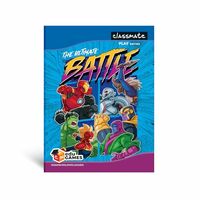 Classmate Play Series | Avengers 3 in 1 Flip Cover Notebook | Single Line, 160 Pages, 240mm x 180mm, Pack of 4, Marvel Notebook, Avengers Notebook, Notebook Set