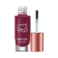 Lakmé 9To5 Overtime Shine Nail Colour (Desert Rose, 6ml