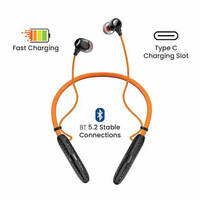 Xome 02 Bluetooth Neckband (BT 5.2, 72H Playback