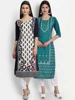 7Threads - Up To 62% Off on Women's Kurta Set (Pack Of 2)
