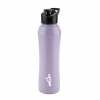 MILTON Comet 1000 Stainless Steel Water Bottle 1000 ml, Gym I Purple