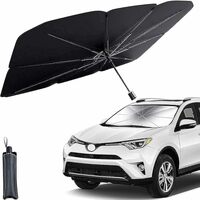 Car Sun Shade Windshield Protector - Foldable Windshield Cover for Most Vehicles, Full Cover Sun Protection and Heat Insulation Pack of 1