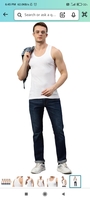 Sporto Macho Men’s Cotton Solid Vest (Pack of 5
