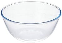 Amazon Brand - Solimo Borosilicate Glass Mix Bowl (3600 ML) | Transparent