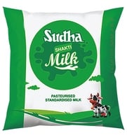 Sudha Pasteurised Standardised Milk 500ml