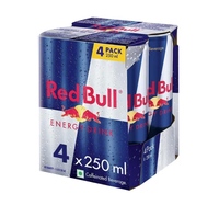 Red Bull Energy Drink 250ml (Pack of 4) 
