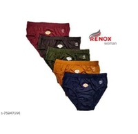 Renox Women Cotton Briefs – Multicolor Pack