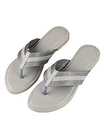 Walktrendy Womens Synthetic Grey Open Toe Flats - 5 Uk (Wtwf50_Grey_38)