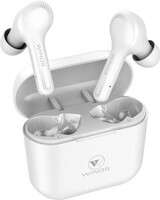 WINGS Vibe Bluetooth  (White, True Wireless)