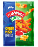 Godrej Yummiez Cheesy Pizza Fingers 250 g