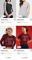 Campus Sutra clothing starting from Rs 153