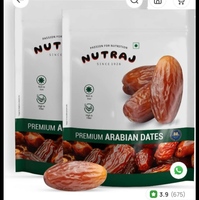 Nutraj Arabian Dates (Khajur) 1kg (500g x 2) 