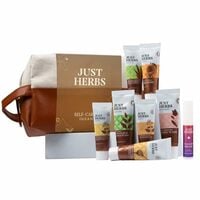 Just Herbs Self Care Face & Body Skincare Essentials Combo Pack with Facewash | Honey Face Gel | Honey Exfoliating Gel
