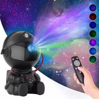 One94Store Astronaut Galaxy Projector Star Night Light – 360° Rotating LED Nebula Lamp with Remote