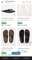 Flip flop and slippers starting from Rs 93