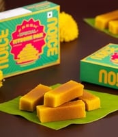 NOICE Fresh Mysore Pak Made With Desi Ghee (4 Pieces) (Location Specific)