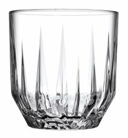 Pasabahce Echo Whiskey Glass from The Original from Turkey | Unique & Stylish Glassware for Whiskey, Scotch & Liqueur Set of 6 pcs, 300 ml, Clear | Perfect for House Parties & Restaurants. 