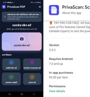 [Exclusive] I'm the Dev: PrivaScan PDF Scanner & Signer (Android) - Pro Lifetime is ₹4 (98% OFF)