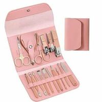 16-in-1 Manicure & Pedicure Kit for Women | Nail Cutter Set with Pedicure Tools, Acne Needle, Blackhead Remover, and Nail Clippers