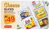 Cheese Slices at 49Rs on Jiomart (Additional Discount using 25% Coupon)