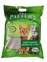 Hoito Pet Pattern Quick – Clumping Natural Cat Litter with Benefits of Non Scented, Excellent Absorbency, Super Odour Control, Low Dust Formula, 5KG