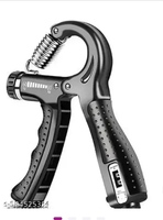 Cloverbyte Exercise Tool Hand Gripper - Hand Gripper 60 kg with Counter | Forearm Exercise Equipment Adjustable | Handgripper Forearm Grip for Men Gym (Adjustable w Counter)