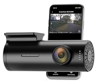GOBOULT(Formerly Boult) Cruisecam X1 1080p, 170 FOV, WIFI, G-Sensor, Collision Detection, App Control In-car Camera System (1 Camera, 1080p)