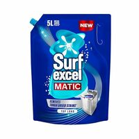 Surf Excel Matic Top Load Liquid Detergent 5L Refill Pouch