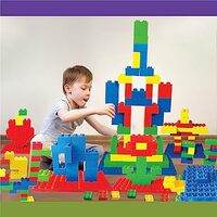 ToyMagic DIY Creative Explosion Construction Blocks 85 Pieces|Creative Activity Kit|Fun Educational Learning Toy|Skill Development Toy|Best Birthday Return Gift for Kids|Made in India,Multi