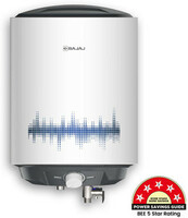 BAJAJ Shield Series New Shakti 10L 10 L Storage Water Geyser | with Free Pipes and Free Installation  (White & Grey)