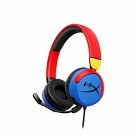 HyperX Cloud Mini Wired in Ear Headset Compatible with PC,Chromebook,Nintendo Switch,PlayStation Controllers,Xbox Controllers,Phones,Laptops,Tablets,Tuck-Away Boom Mic,3.5mm Jack,Multi Color
