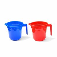 Plastic Bathroom Mug (Pack of 2)