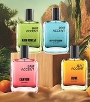Brit Accent Luxury Perfume Combo Pack of 4 (200ml) - Long-Lasting Fragrances