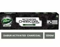 Dabur Herb'L Activated Charcoal Whitening Toothpaste (120g)