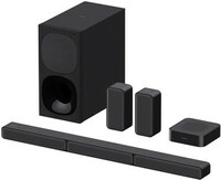 SONY HT-S40R 5.1ch Home Theatre with Dolby Digital, Subwoofer, Rear Speakers, 600 W Bluetooth Soundbar  (Black, 5.1 Channel)
