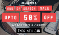 Converse END Of Season Sale - Upto 50% Off