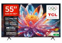 TCL 139 cm (55 inches) 4K Ultra HD Smart QLED Google TV 55T8C