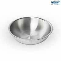 Stainless Steel Tasra, Triply Kadai Without Handle 24 cm | 2 Litre(location specific)