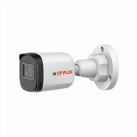 CP PLUS 5MP Outdoor Bullet CCTV Camera | 3.6mm Fixed Lens | Smart IR Night Vision 30M | Built-in Mic | 2D DNR | BLC | Analog 4-in-1 AHD/TVI/CVI/CVBS Output | HD Surveillance Camera | CP-URC-TC51PL3C